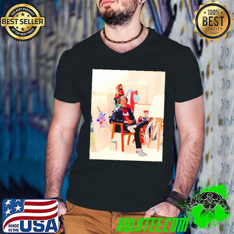 Portrait of Paolo s Guys V Neck Portrait of Paolo s Guys V Neck