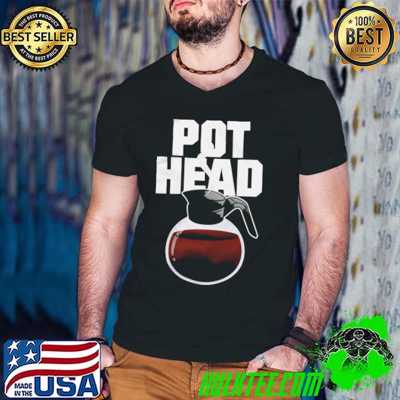 Pot head coffee s Guys V Neck Pot head coffee s Guys V Neck