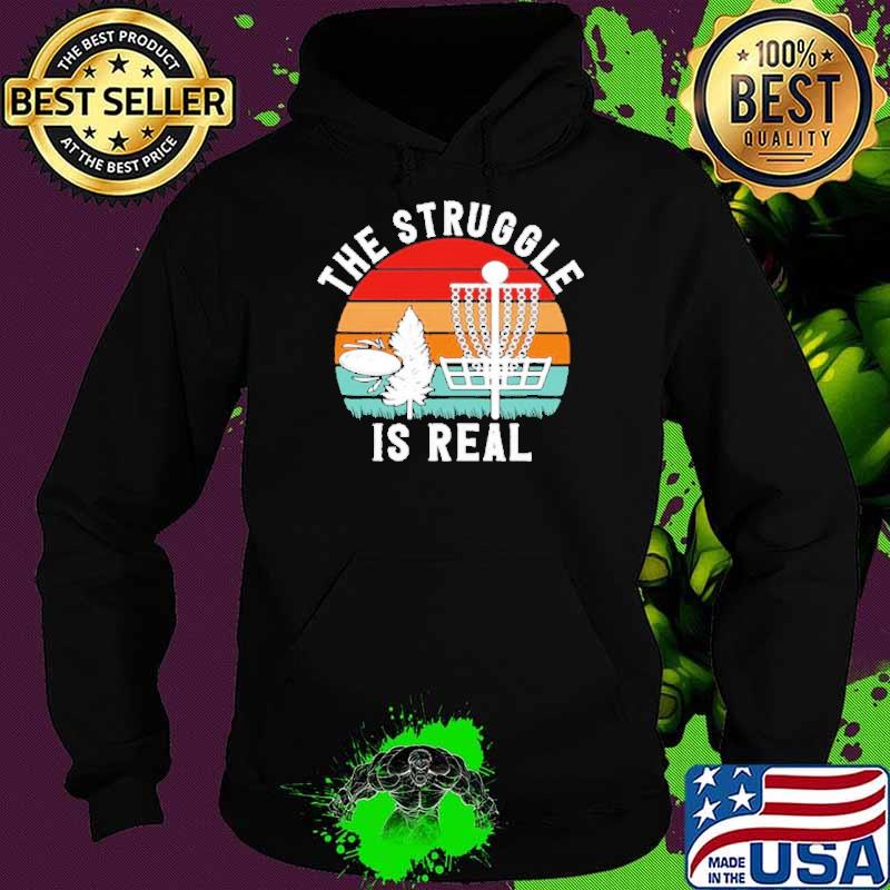 Premium disc golf the struggle is real vintage s Hoodie Premium disc golf the struggle is real vintage s Hoodie