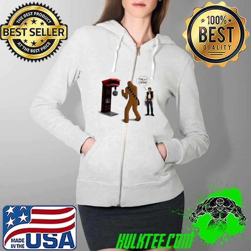 Punch it chewie han solo and Chewbacca s Full Zip Hooded Punch it chewie han solo and Chewbacca s Full Zip Hooded