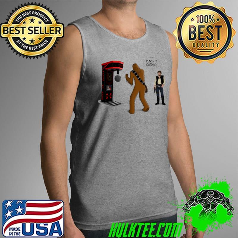 Punch it chewie han solo and Chewbacca s Tank Top Punch it chewie han solo and Chewbacca s Tank Top