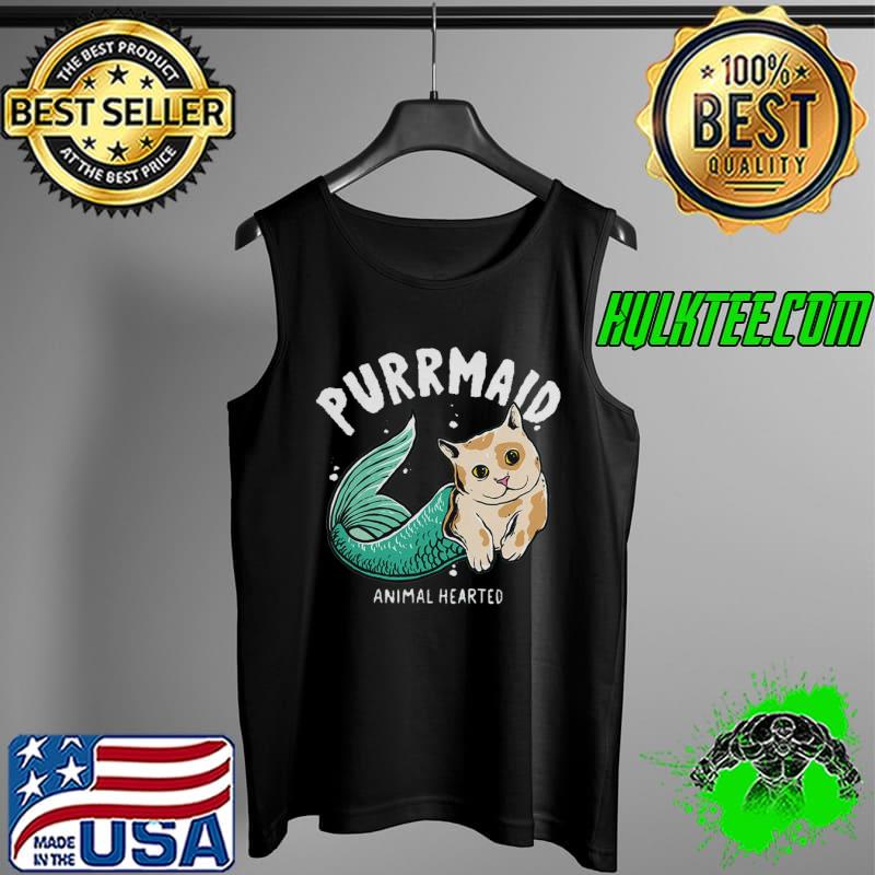 Purrmaid animal hearted s Tank Top Purrmaid animal hearted s Tank Top