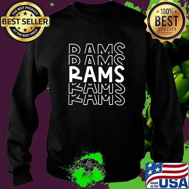 Rams School Sports T-Shirt Sweater Rams School Sports T-Shirt Sweater