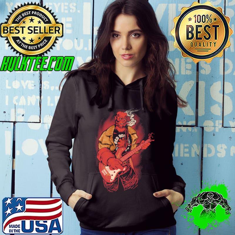 Red Hot Redbug Play Guitar shirt