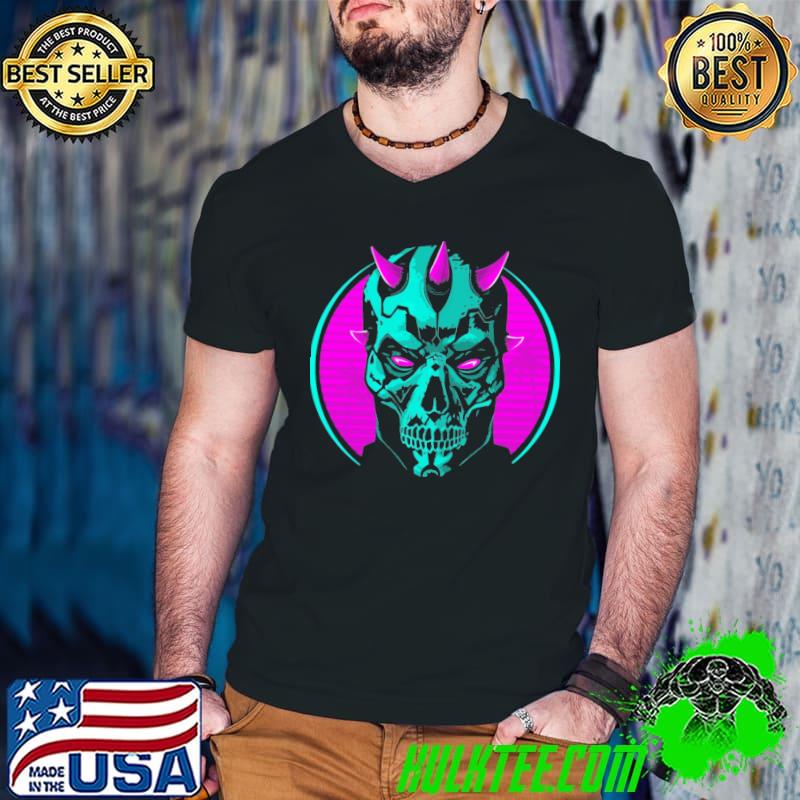 Retro darth skull s Guys V Neck Retro darth skull s Guys V Neck