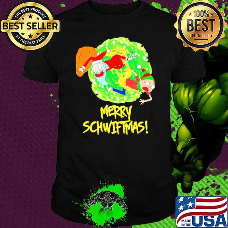 Rick and Morty Merry Schwiftmas 2021 Shirt