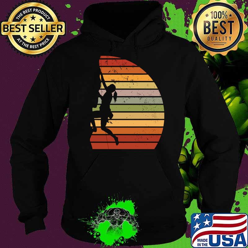 Rock Climbing Vintage Mountain Climber & Hiker t-Shirt Hoodie Rock Climbing Vintage Mountain Climber & Hiker t-Shirt Hoodie