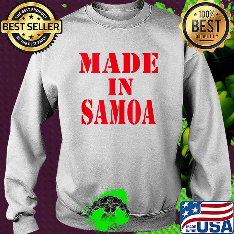 Samoa Made In T-Shirt Sweater Samoa Made In T-Shirt Sweater