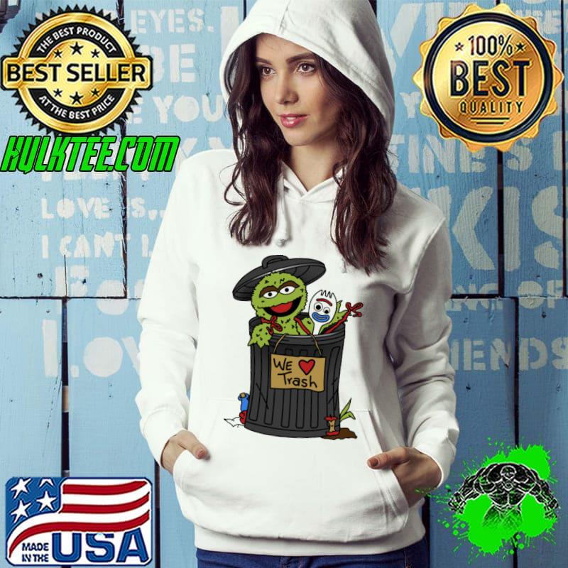 Sesame Street I Love Trash! shirt