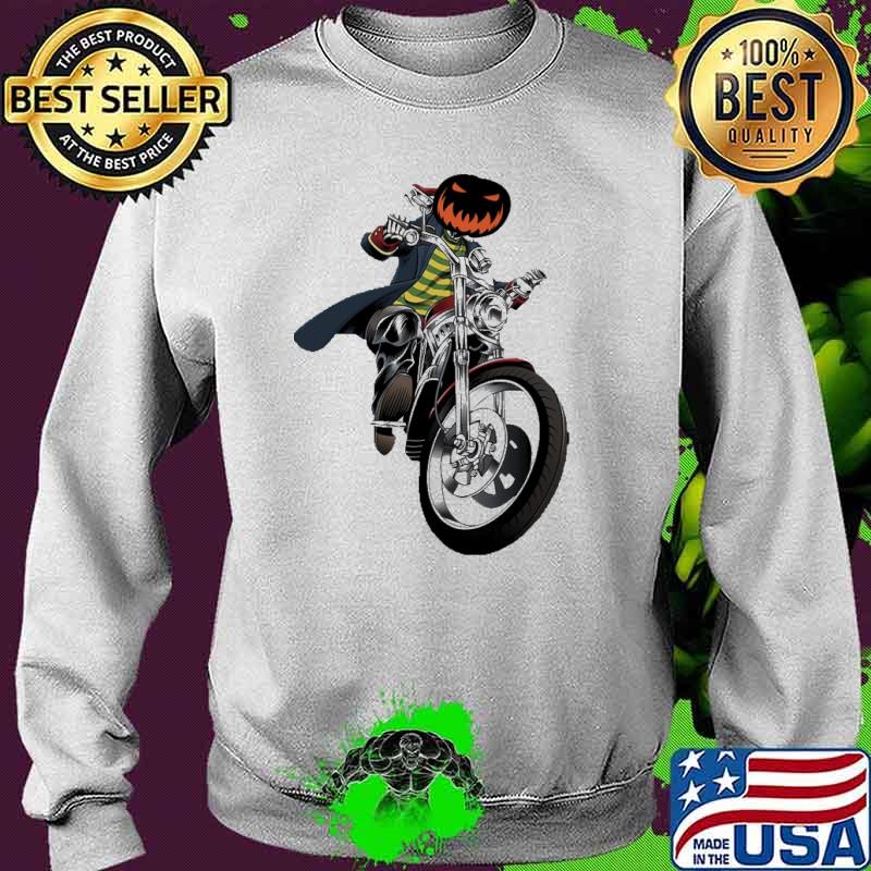 Skeleton Dirt Bike Halloween Pumpkin Shirt Sweater Skeleton Dirt Bike Halloween Pumpkin Shirt Sweater