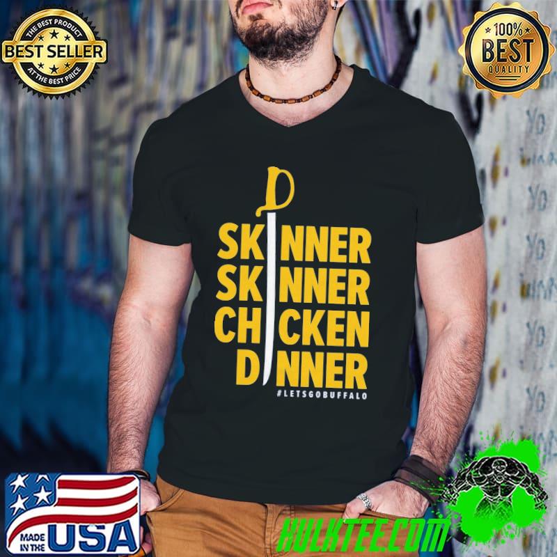 Skinner Chicken Dinner Shirt Guys V Neck Skinner Chicken Dinner Shirt Guys V Neck
