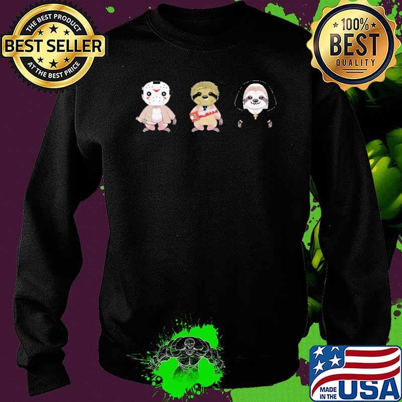 Sloth Halloween Movie Shirt Parody Funny Halloween Shirt Sweater Sloth Halloween Movie Shirt Parody Funny Halloween Shirt Sweater