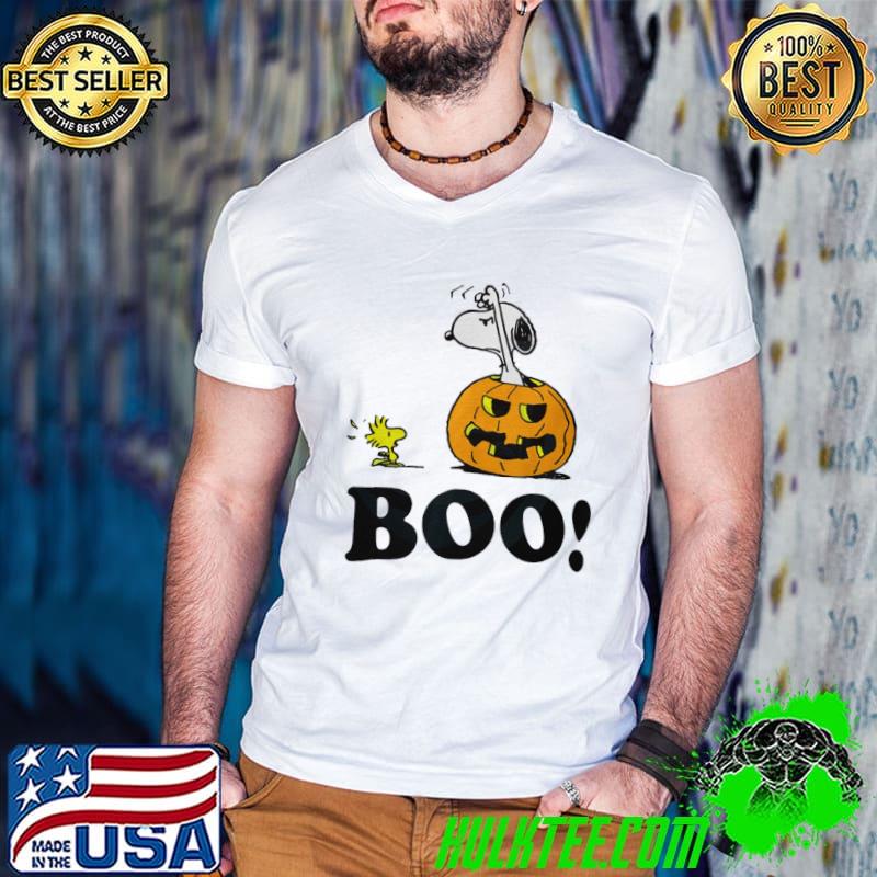 Snoopy and woodstock boo Halloween s Guys V Neck Snoopy and woodstock boo Halloween s Guys V Neck