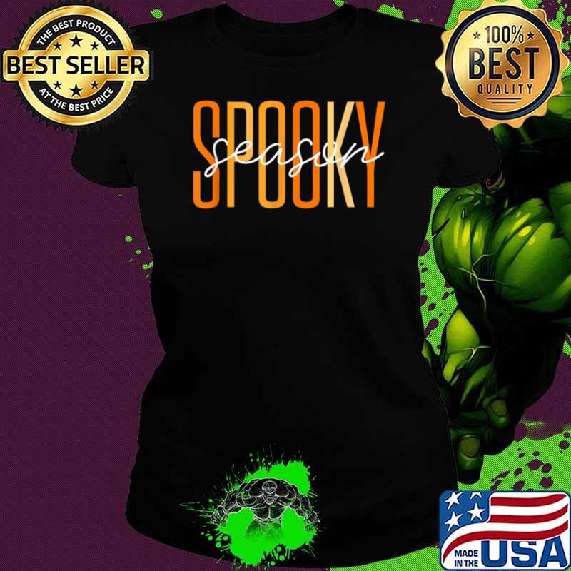 Spooky season Fall Halloween Thanksgiving Costume Shirt Ladies tee Spooky season Fall Halloween Thanksgiving Costume Shirt Ladies tee