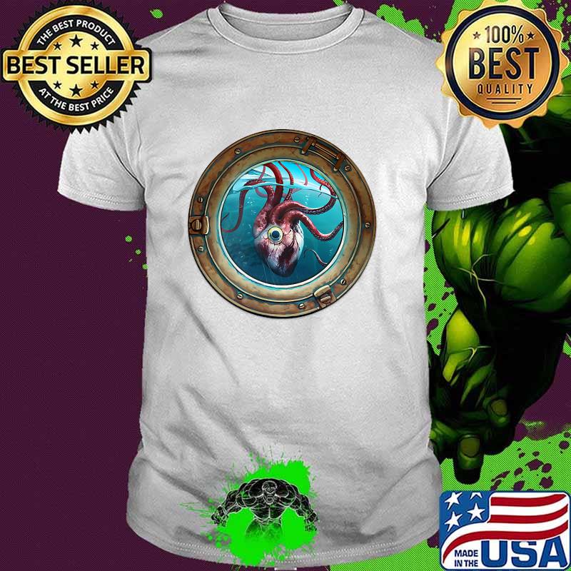 Squid Heart Creature Anatomy T-Shirt