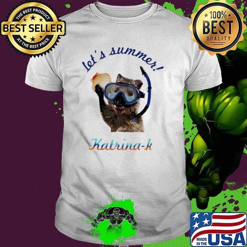 Squirrel Let’s Summer Katrina Shirt