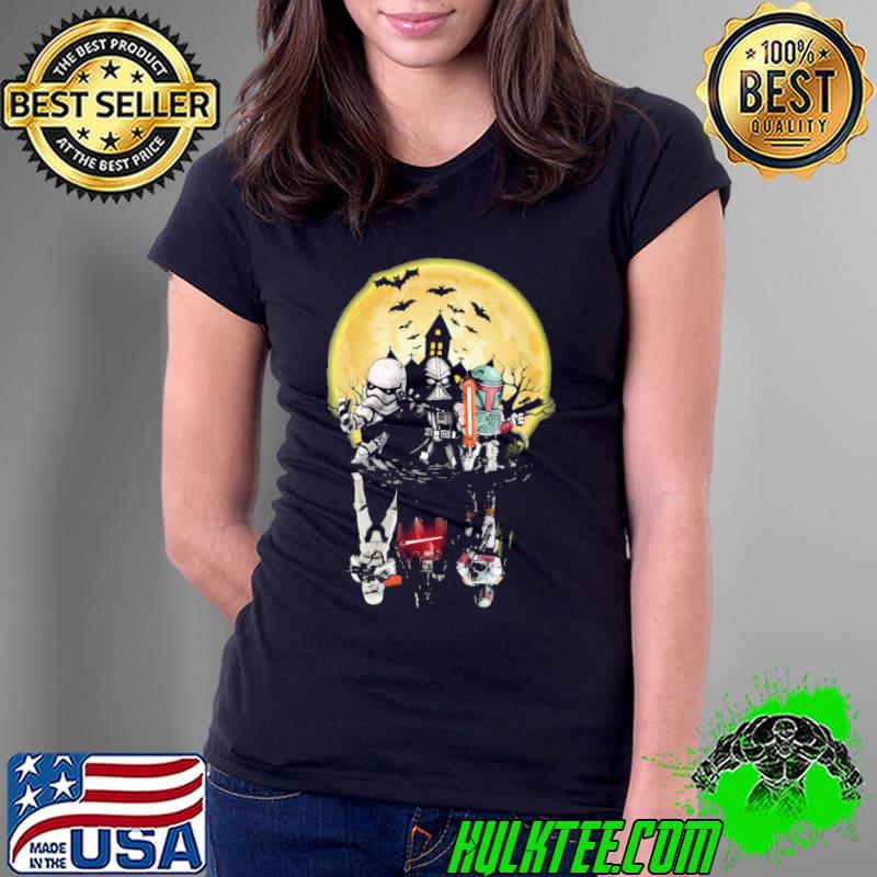 Star war Halloween mirror water T-Shirt Ladies Tee Star war Halloween mirror water T-Shirt Ladies Tee