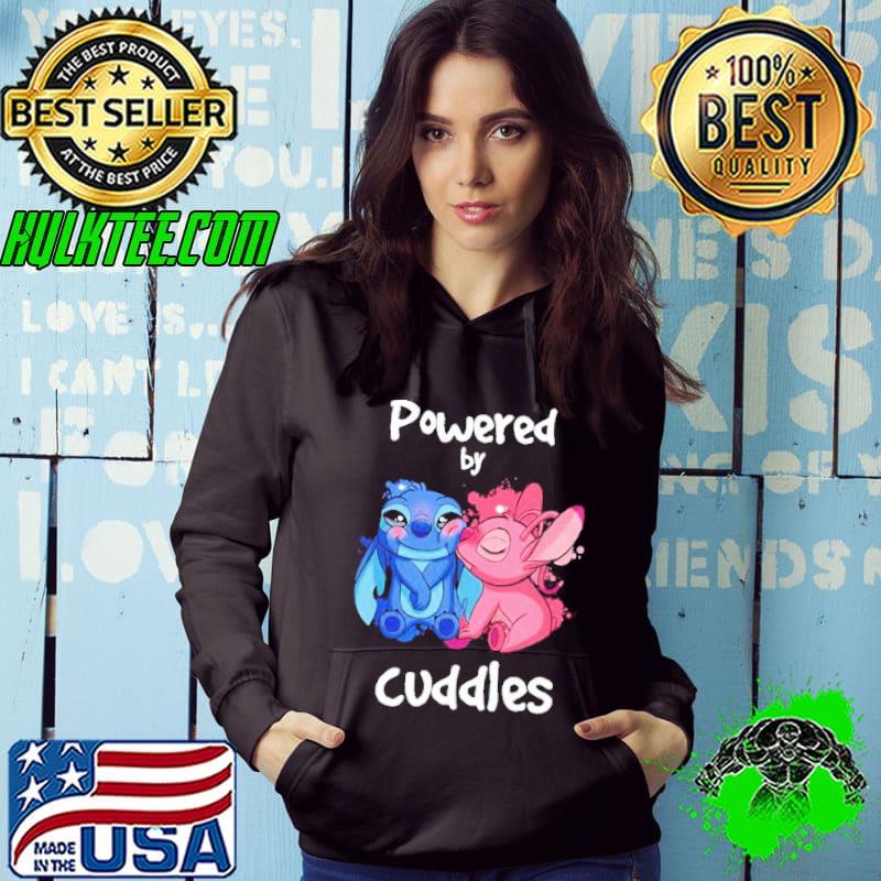 Stitch and Angel powered by cuddles shirt