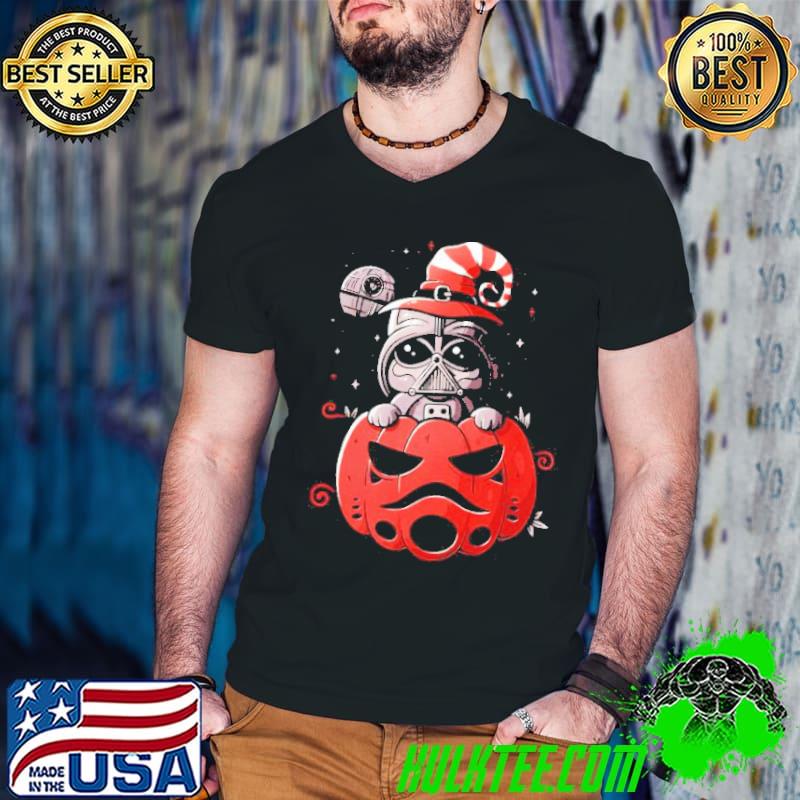 Stitch Darth Vader dark side pumpkin halloween s Guys V Neck Stitch Darth Vader dark side pumpkin halloween s Guys V Neck
