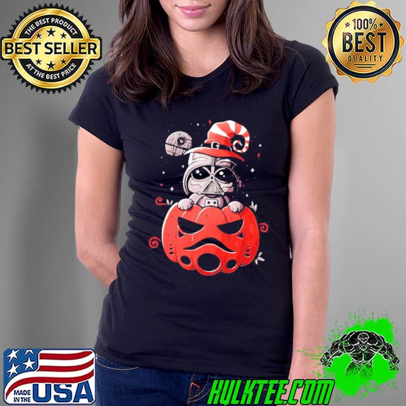 Stitch Darth Vader dark side pumpkin halloween s Ladies Tee Stitch Darth Vader dark side pumpkin halloween s Ladies Tee