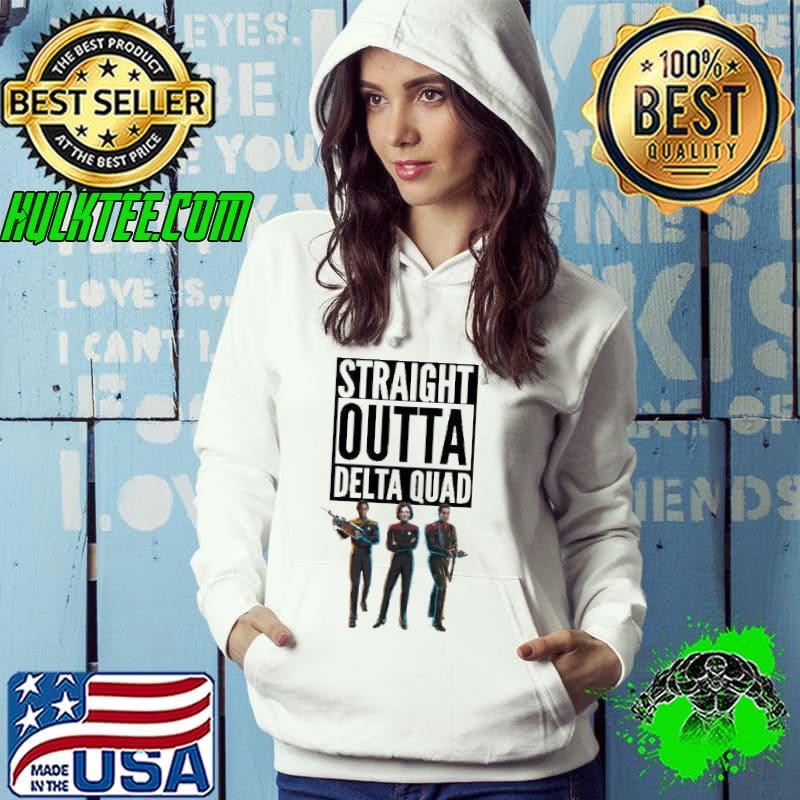 Straight outta delta quad shirt