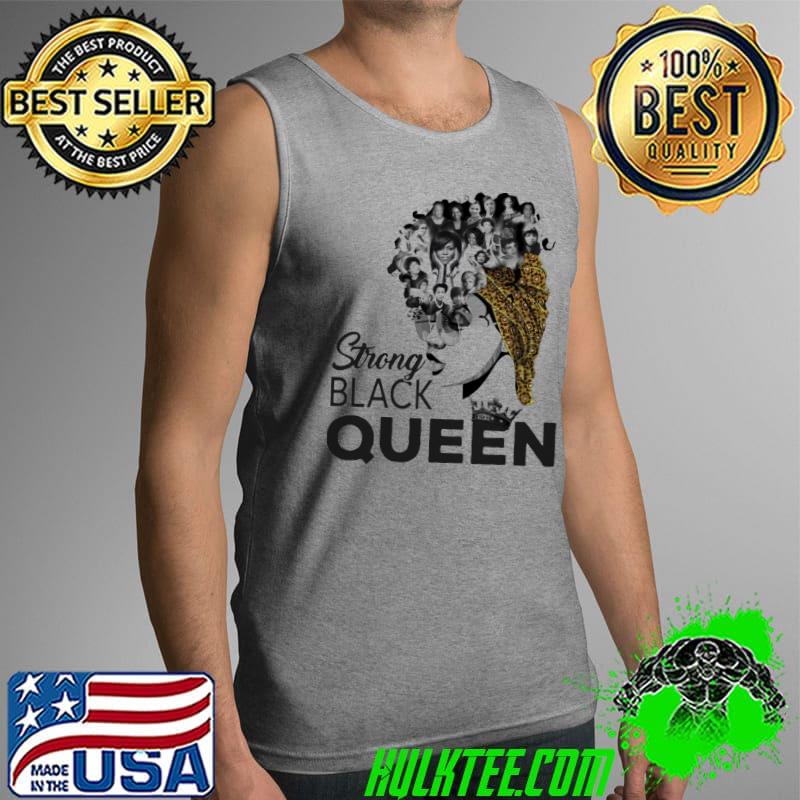 Strong Black Queen Black Roots Shirt Tank Top Strong Black Queen Black Roots Shirt Tank Top