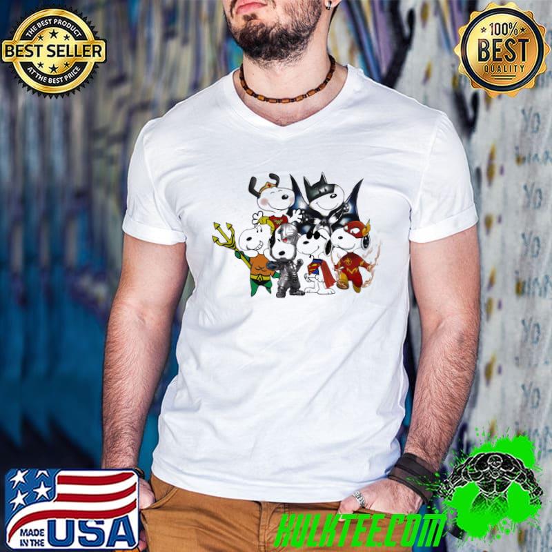 Superman Snoopy The Flash Batman Wonder Woman s Guys V Neck Superman Snoopy The Flash Batman Wonder Woman s Guys V Neck
