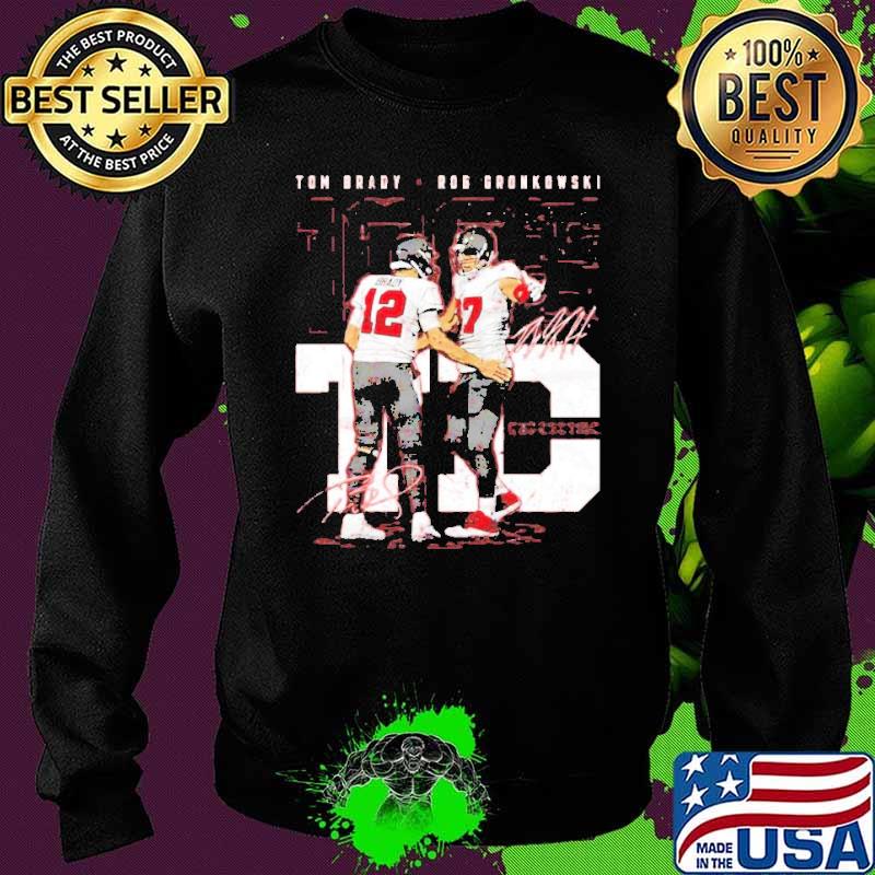 Tampa Bay 100th TD Tom Brady vs Rob Gronkowski Shirt Sweater Tampa Bay 100th TD Tom Brady vs Rob Gronkowski Shirt Sweater