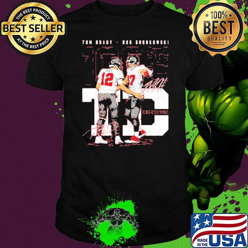Tampa Bay 100th TD Tom Brady vs Rob Gronkowski Shirt