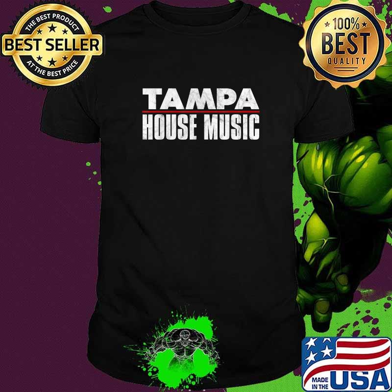 Tampa House Music EDM Rave Festival DJ T-Shirt