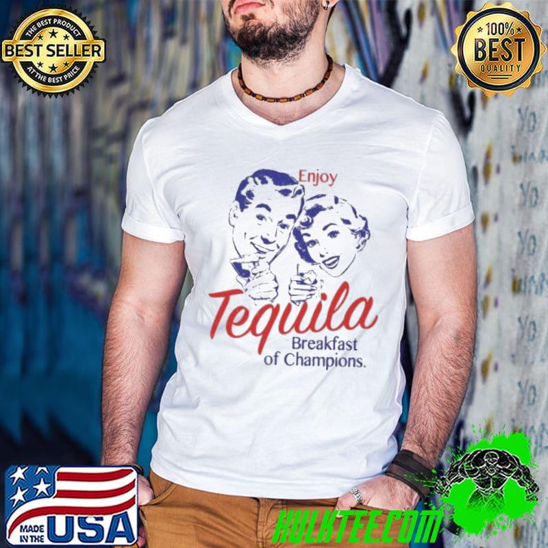 Tequila Kills Breakfast of Champions s Guys V Neck Tequila Kills Breakfast of Champions s Guys V Neck