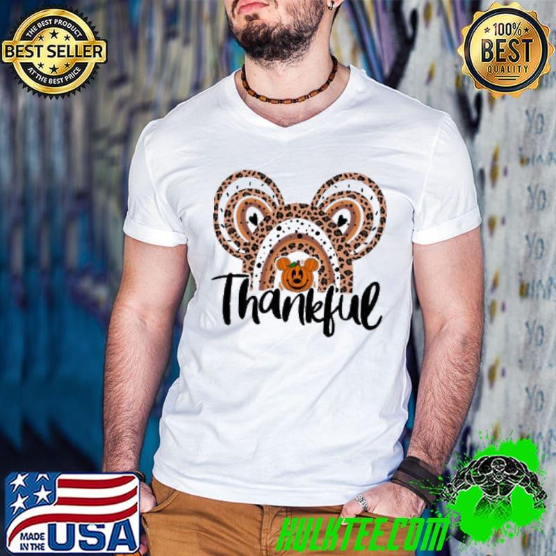 Thankful mickey mouse pumpkin halloween s Guys V Neck Thankful mickey mouse pumpkin halloween s Guys V Neck