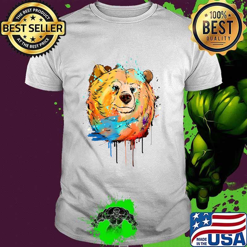 The Bear of the Jungle Watercolor T-Shirt