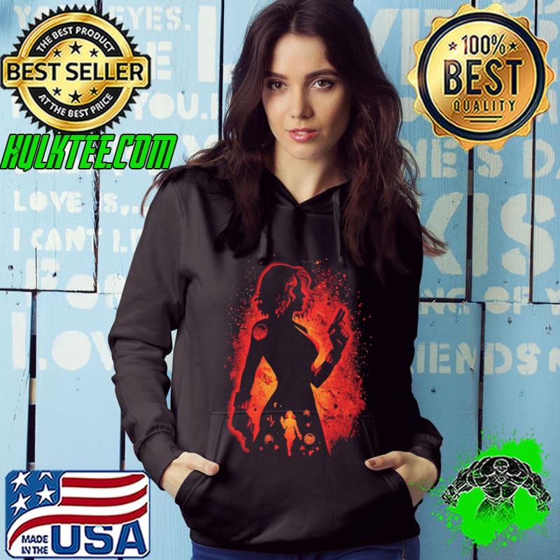 The Charming Agent Black Widow shirt