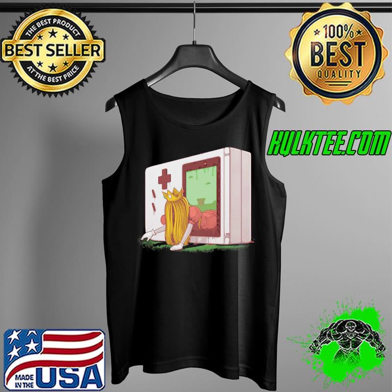 The ghost crawled out of the game console s Tank Top The ghost crawled out of the game console s Tank Top