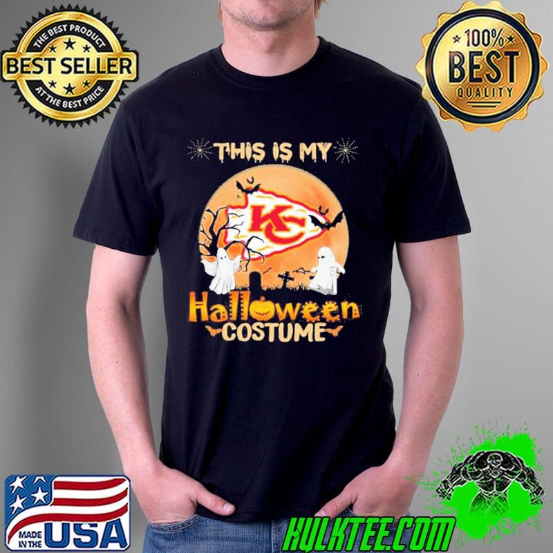 The Kansas City Chiefs Boos This is my Halloween Costume Moon Shirt Unisex The Kansas City Chiefs Boos This is my Halloween Costume Moon Shirt Unisex