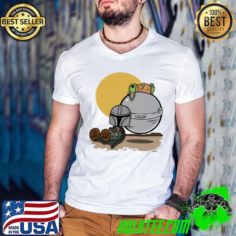 The mandalorian and baby yoda star wars s Guys V Neck The mandalorian and baby yoda star wars s Guys V Neck