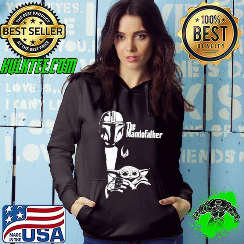 The mandofather mandalorian and yoda shirt