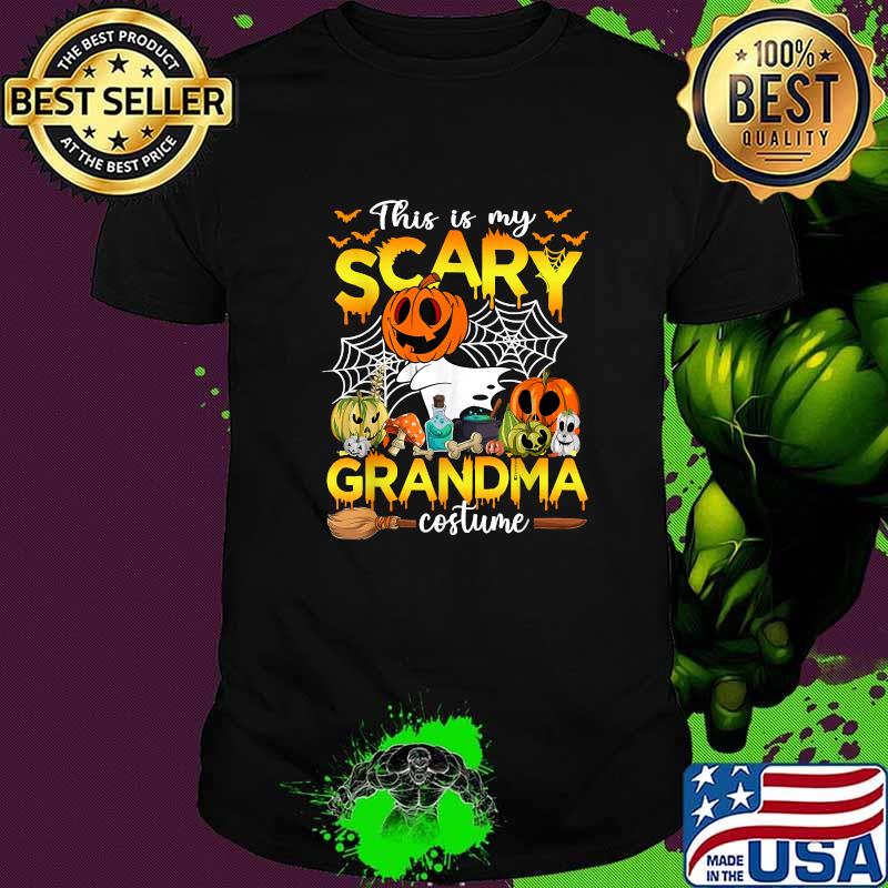 This Is My Scary Grandma Ghost Pumpkin T-Shirt This Is My Scary Grandma Ghost Pumpkin T-Shirt