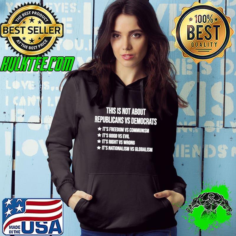 This is not about republicans vs democrats shirt