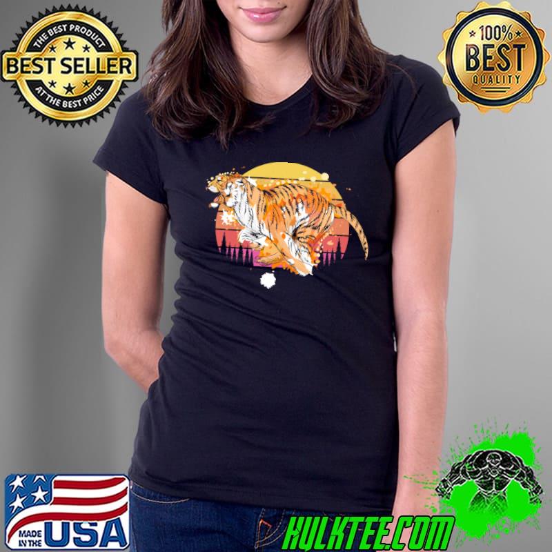 Tiger vintage gift s Ladies Tee Tiger vintage gift s Ladies Tee