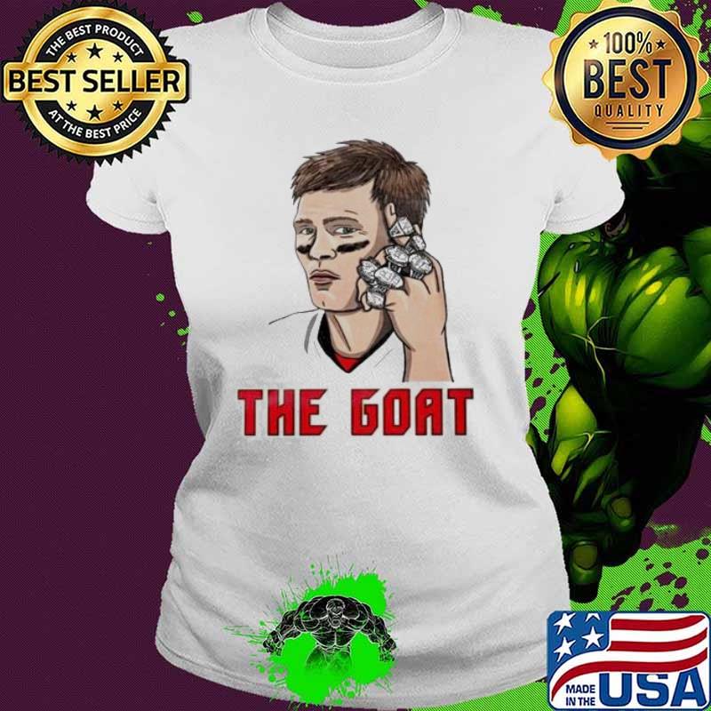 Tom Brady the Goat Diamond Ring Shirt Ladies tee Tom Brady the Goat Diamond Ring Shirt Ladies tee