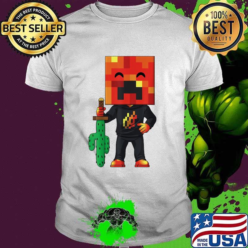 Top preston Vintage Gaming Cactus T-Shirt
