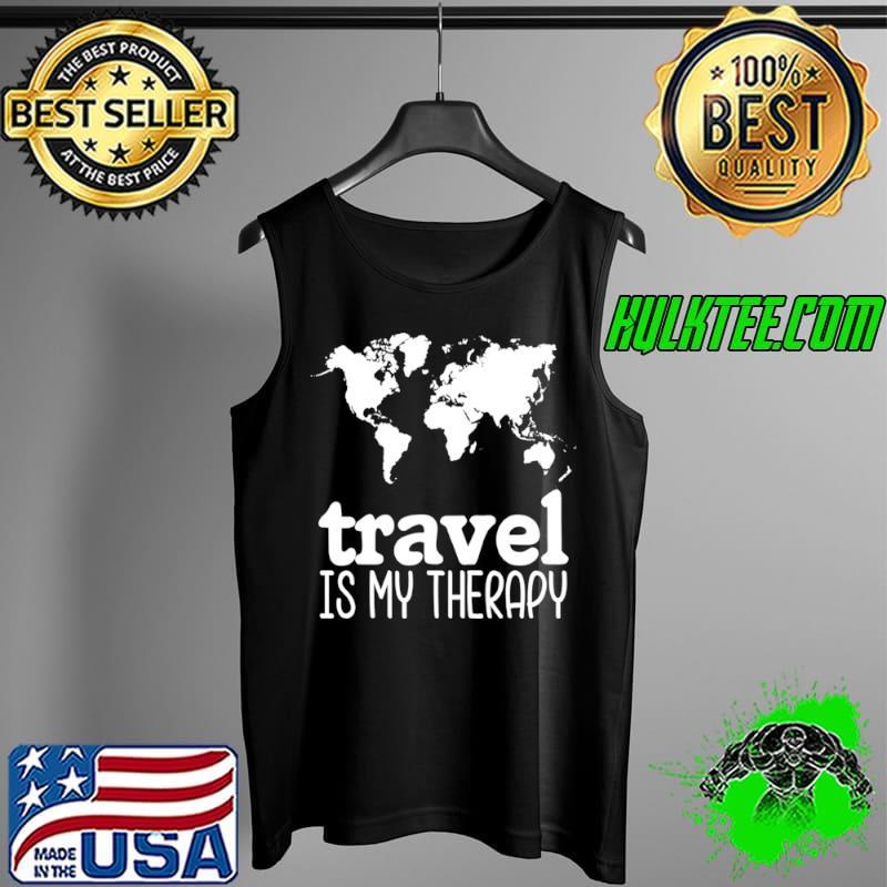 Travel Therapy World Hiking s Tank Top Travel Therapy World Hiking s Tank Top