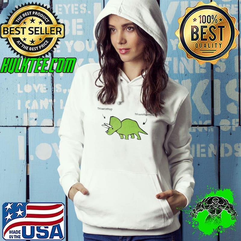 Triceratop tricerabottom shirt
