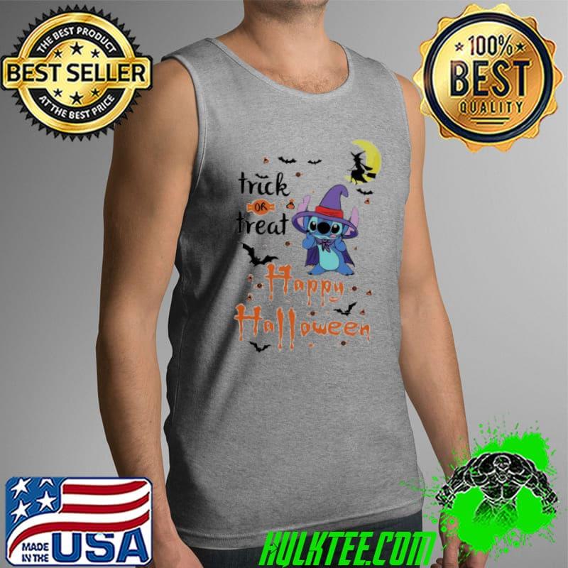 Trick or treat happy Halloween stitch s Tank Top Trick or treat happy Halloween stitch s Tank Top