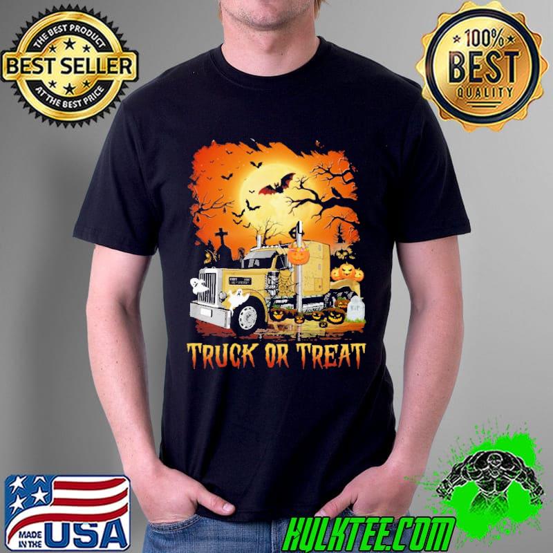 Truck Or Treat Halloween Trucker Shirt Unisex Truck Or Treat Halloween Trucker Shirt Unisex