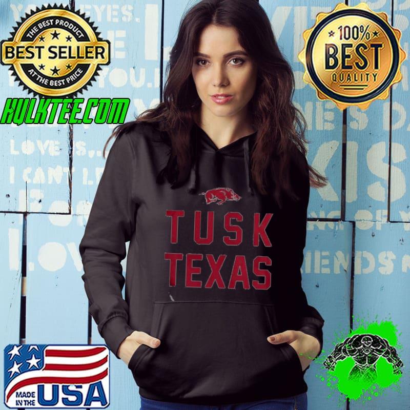 Tusk Texas Arkansas Razorbacks Football shirt