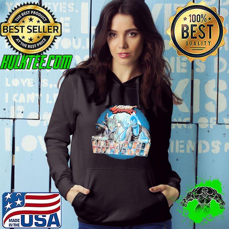 Villian Fighter Malleficient And Witch Shirt