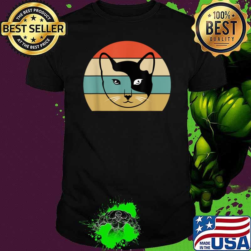 Vintage Black Cat Lover Shirt